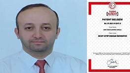 RTEÜ'lü Öğretim Üyesi Şenol Bayraktar'ın Patent Başarısı