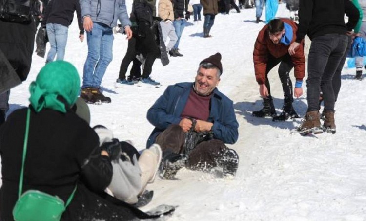 16. Ayder Kardan Adam Festivali Renkli Görüntülere Sahne Oldu