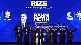 Erdoğan Açıkladı. Rize Belediye Başkan Adayı Yeniden Rahmi Metin